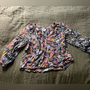 Velvet by Graham & Spencer long sleeve blouse size S